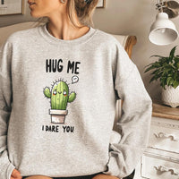 Hug Me I Dare You Unisex Heavy Blend™ Crewneck Sweatshirt