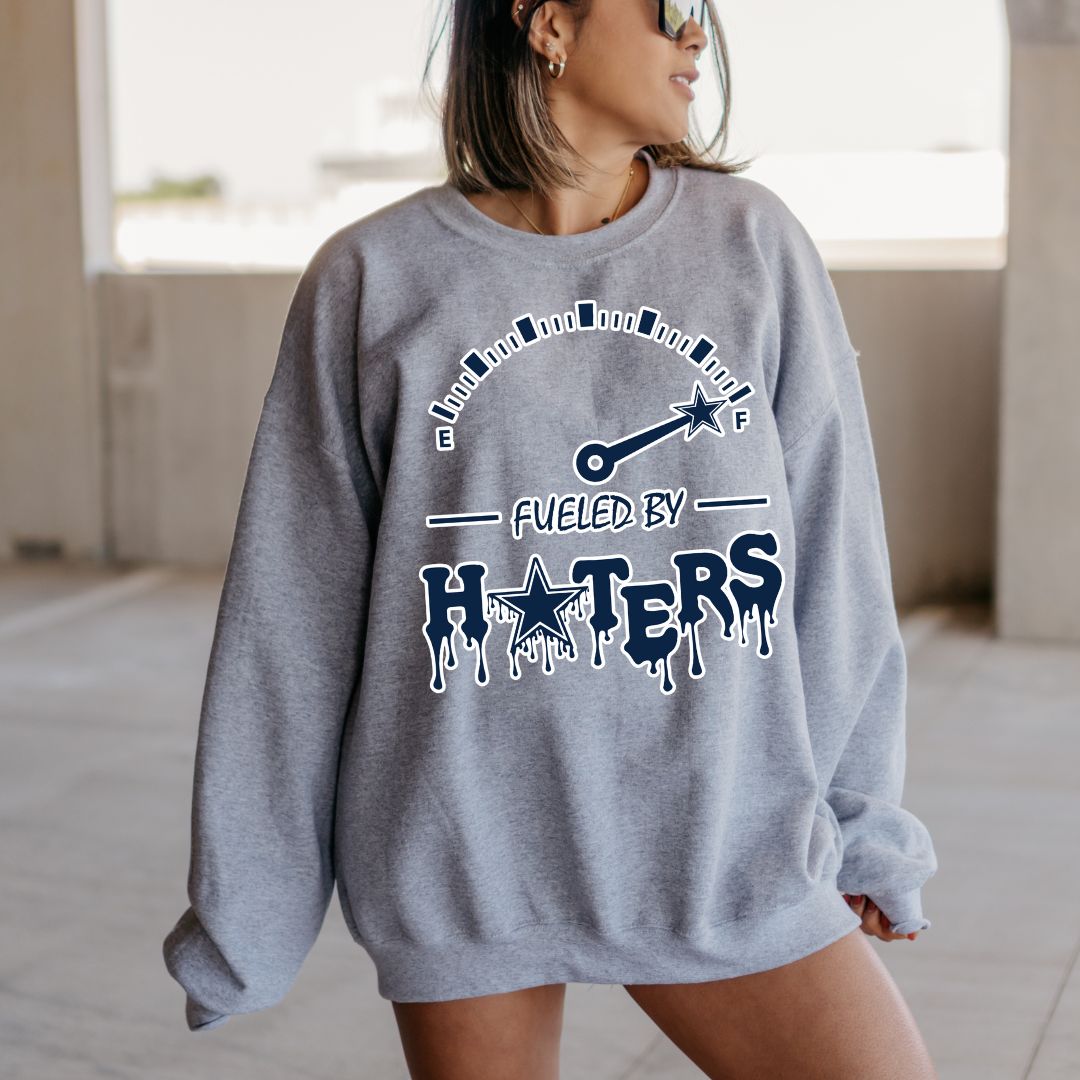 Fueled By Haters Cowboys Unisex Heavy Blend™ Crewneck Sweatshirt