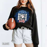 Bills Cheetah Unisex Heavy Blend™ Crewneck Sweatshirt