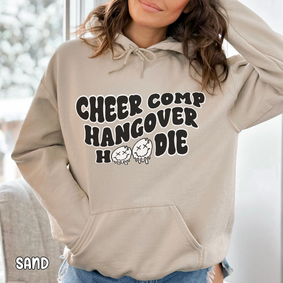 Cheer Comp Hangover Hoodie Unisex Heavy Blend™ Hooded Sweatshirt