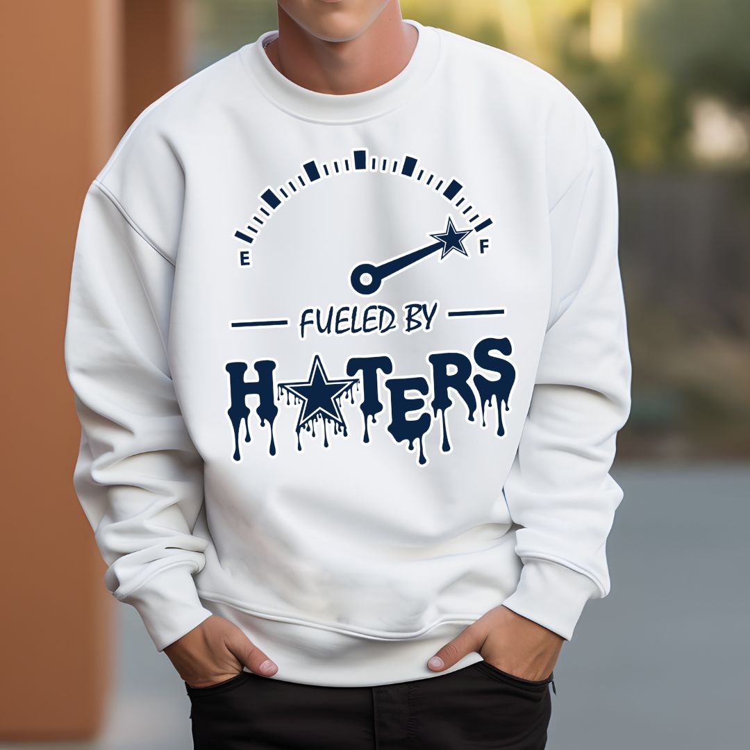 Fueled By Haters Cowboys Unisex Heavy Blend™ Crewneck Sweatshirt