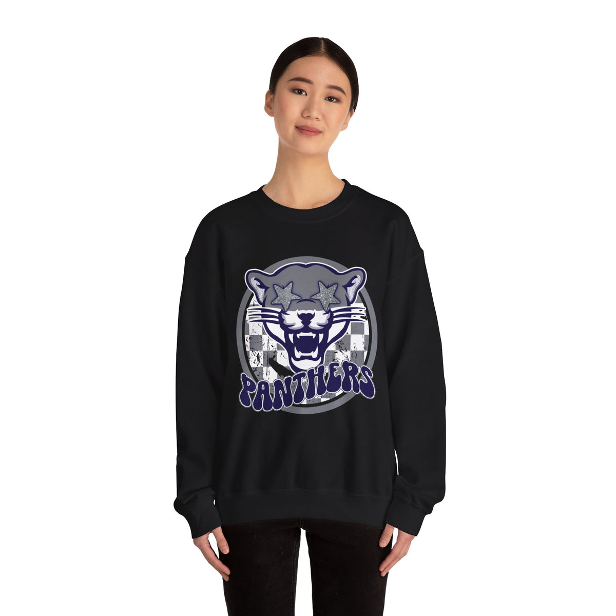 Panthers Unisex Heavy Blend™ Crewneck Sweatshirt