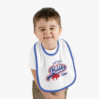 Little Bills Fan Baby Contrast Trim Jersey Bib