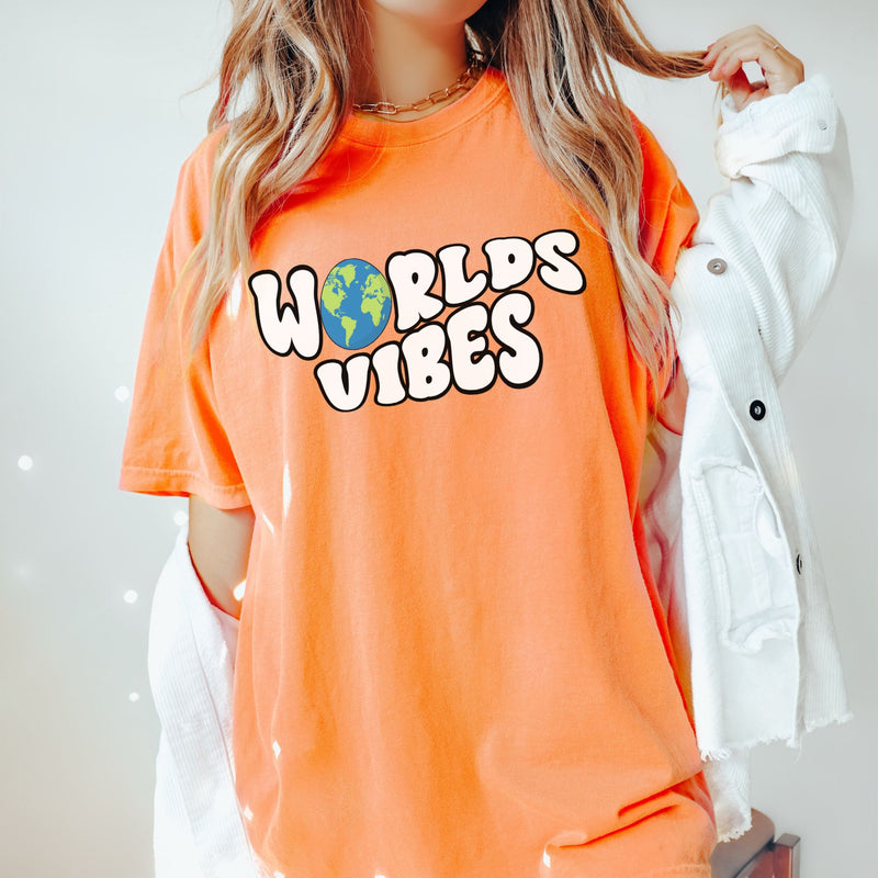 Worlds Vibes Unisex Comfort Colors T-shirt