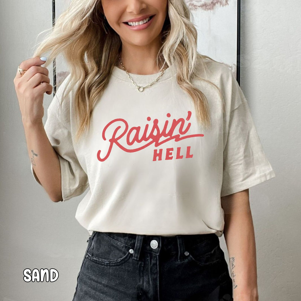 Raisin Hell Unisex Heavy Cotton Tee