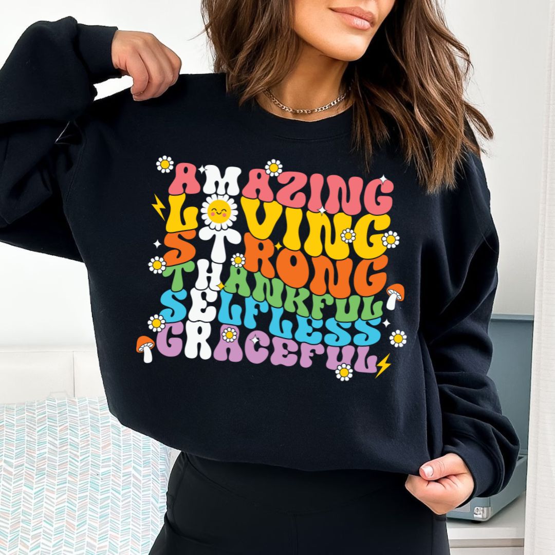 Amazing Mother Unisex Heavy Blend™ Crewneck Sweatshirt